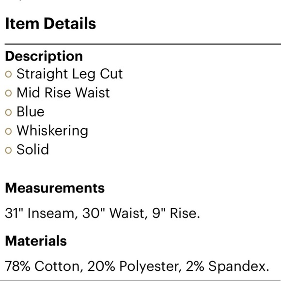 Lucky Brand size 4/27 blue jeans - Picture 5 of 6